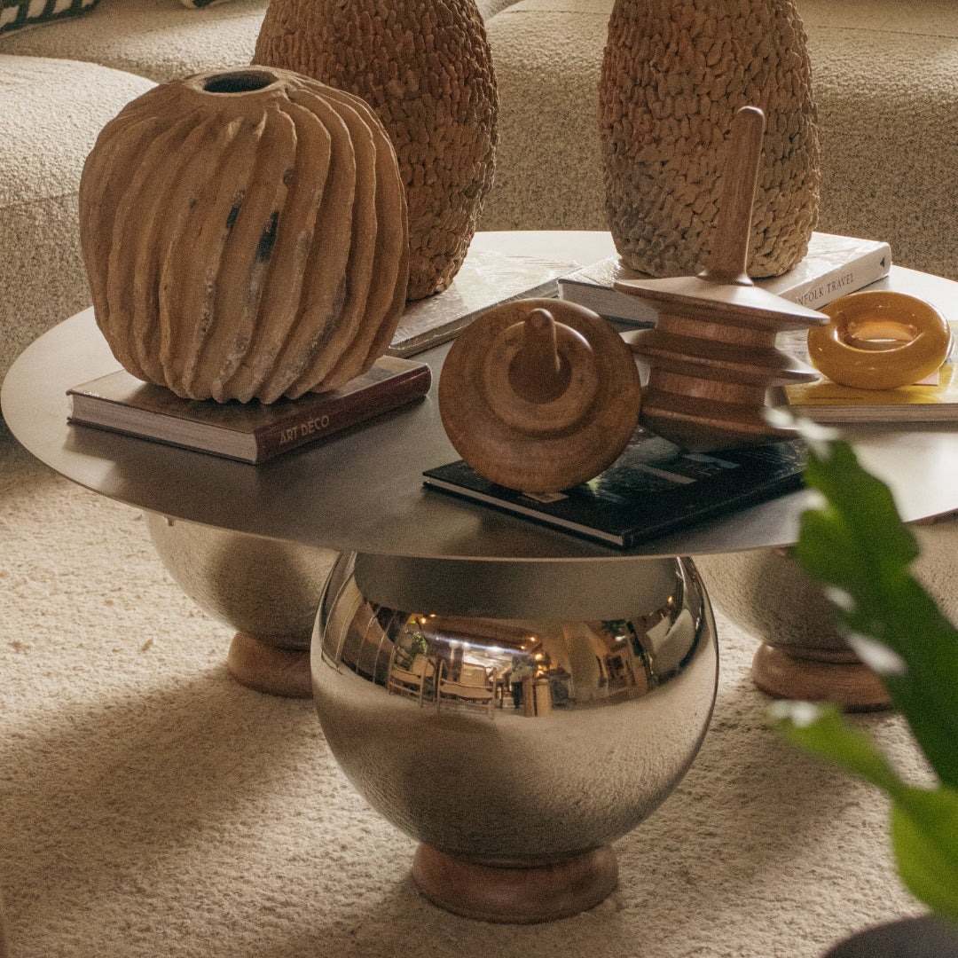 Mesa de centro Barú Acero