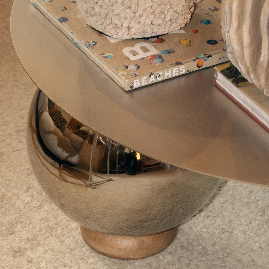 Mesa de centro Barú Acero