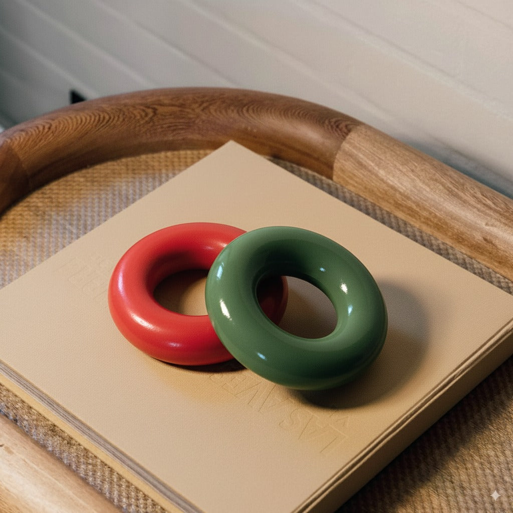 Aros decorativos en cerámica