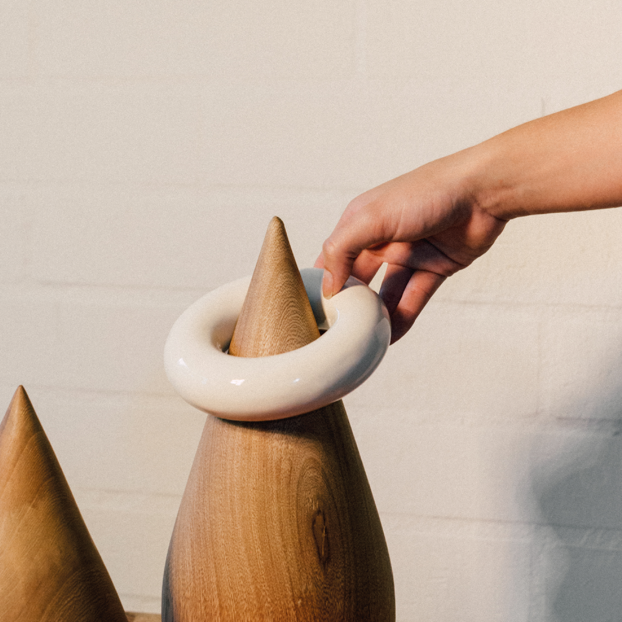 Aros decorativos en cerámica