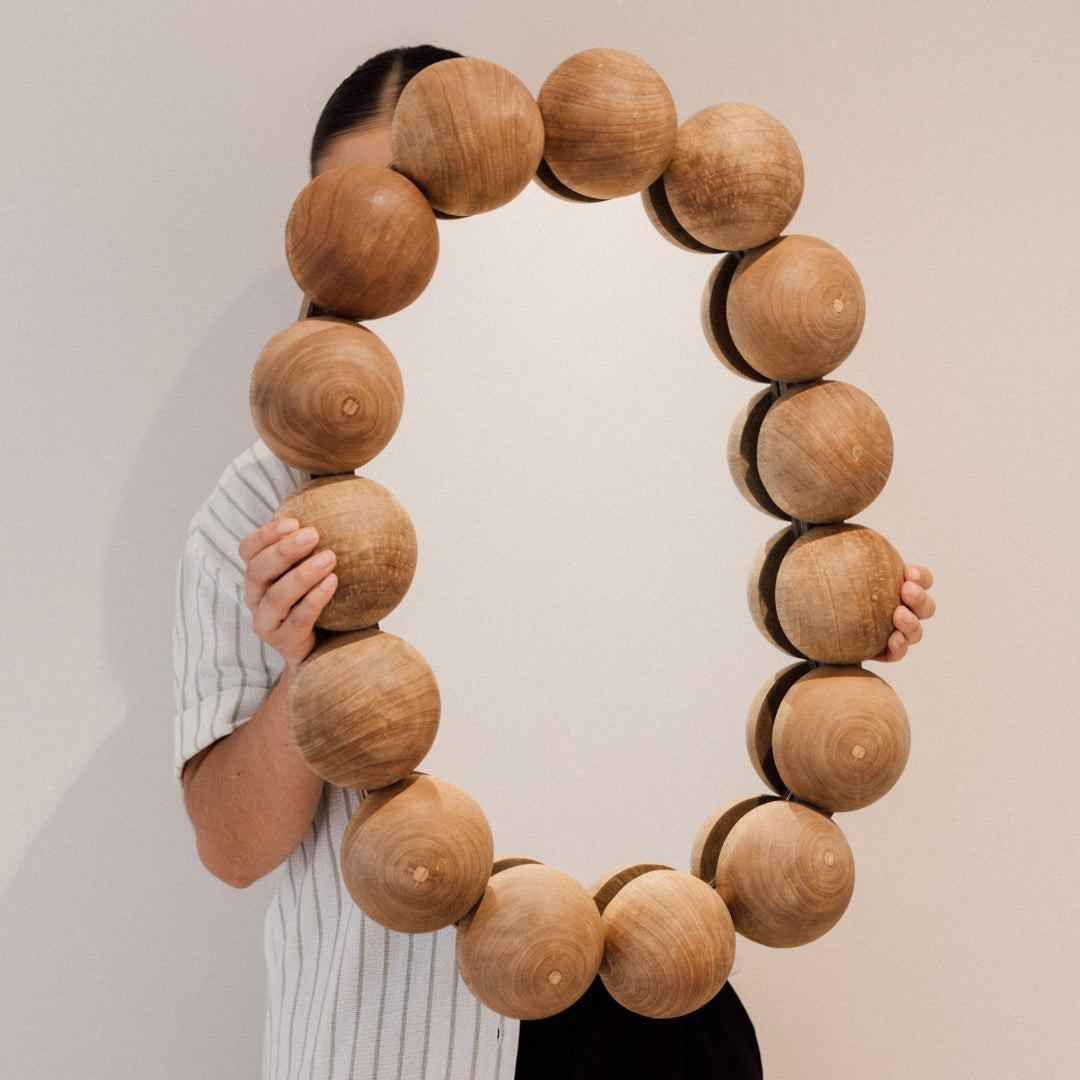 Espejo Guaira Ovalado