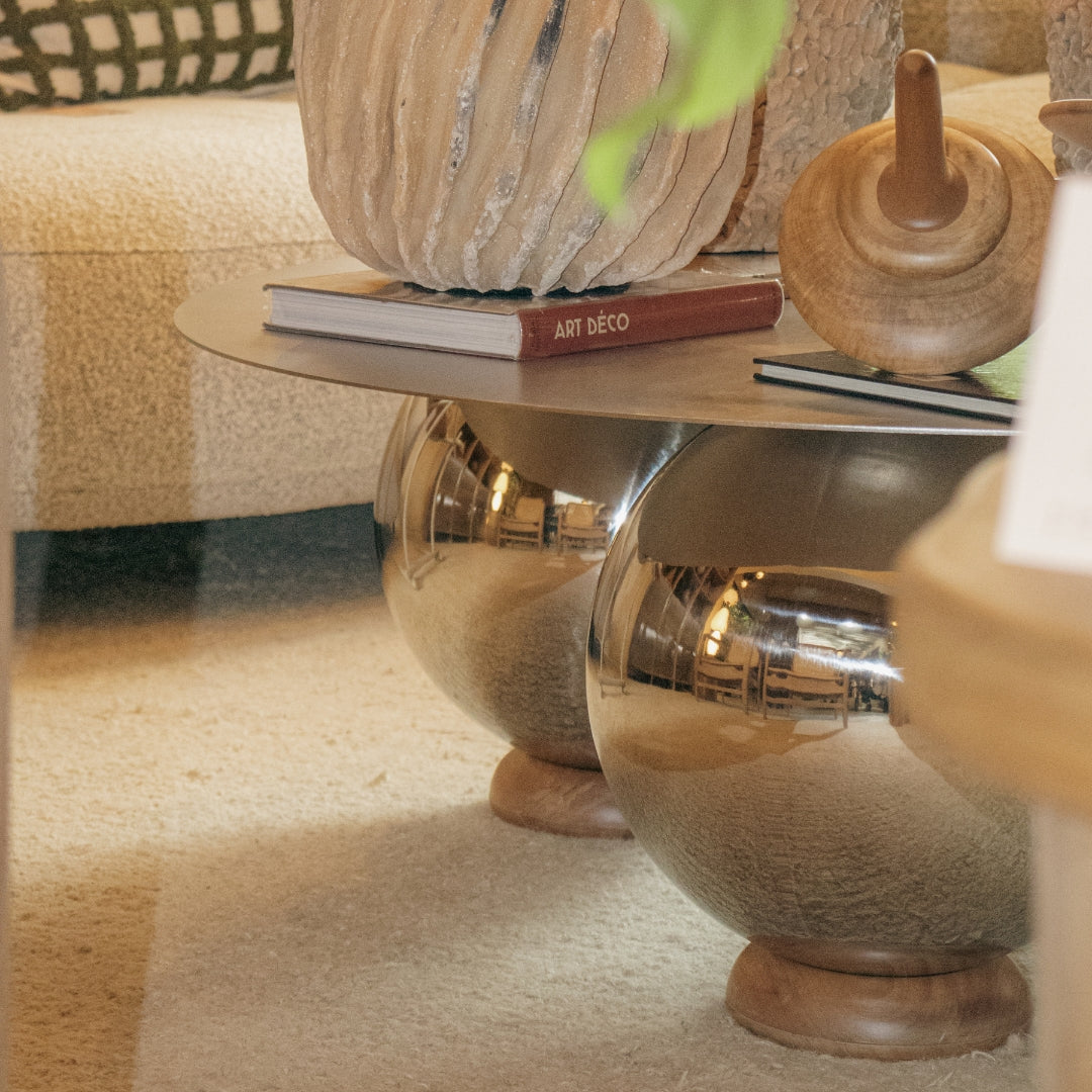 Mesa de centro Barú Acero