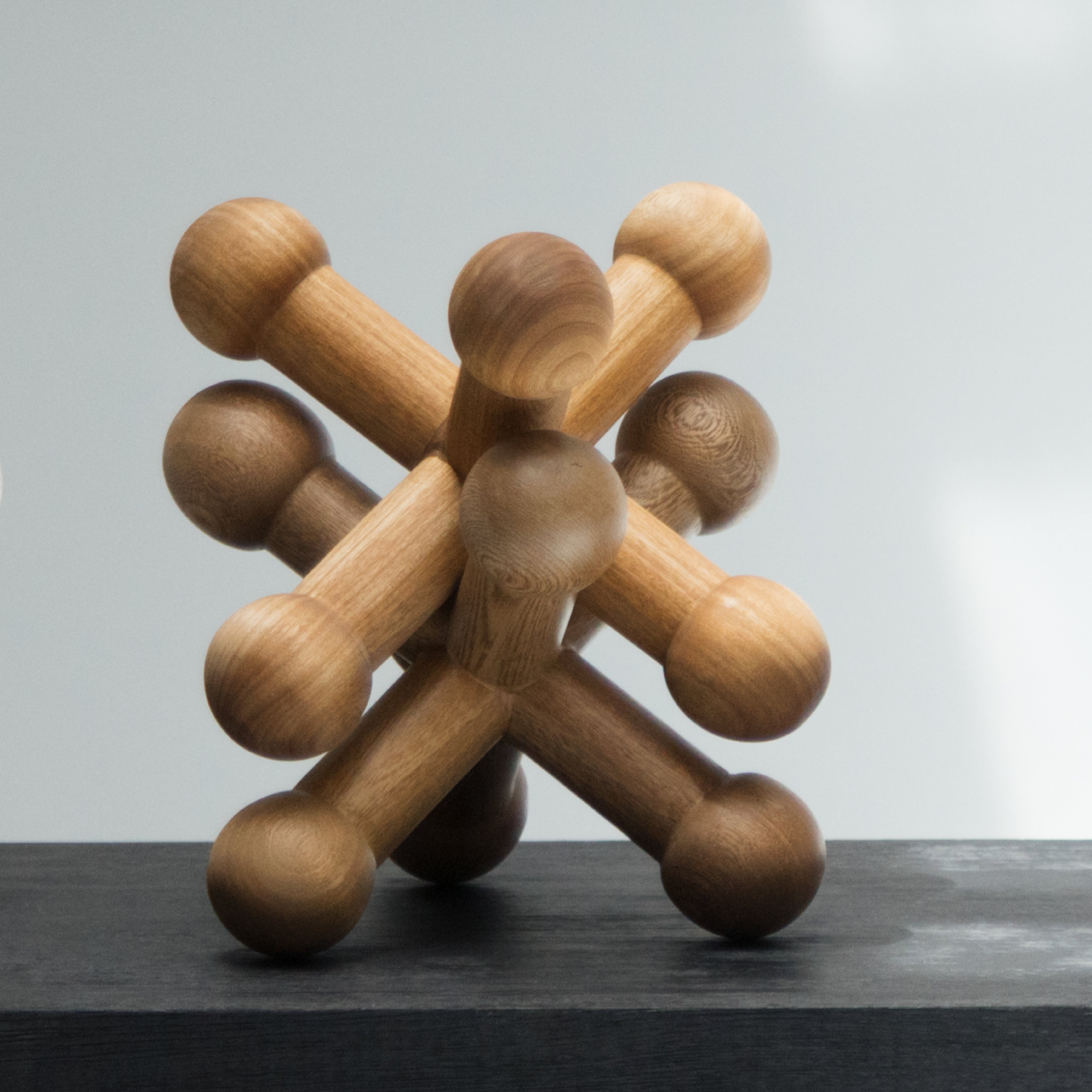 Figura decorativa Catapis en madera
