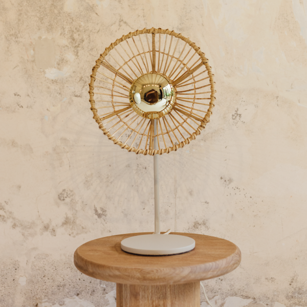 Lámpara de mesa Sevilla tejida