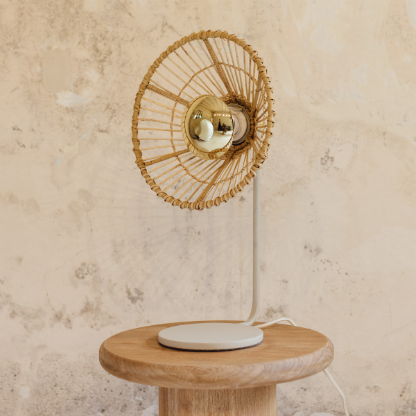 Lámpara de mesa Sevilla tejida