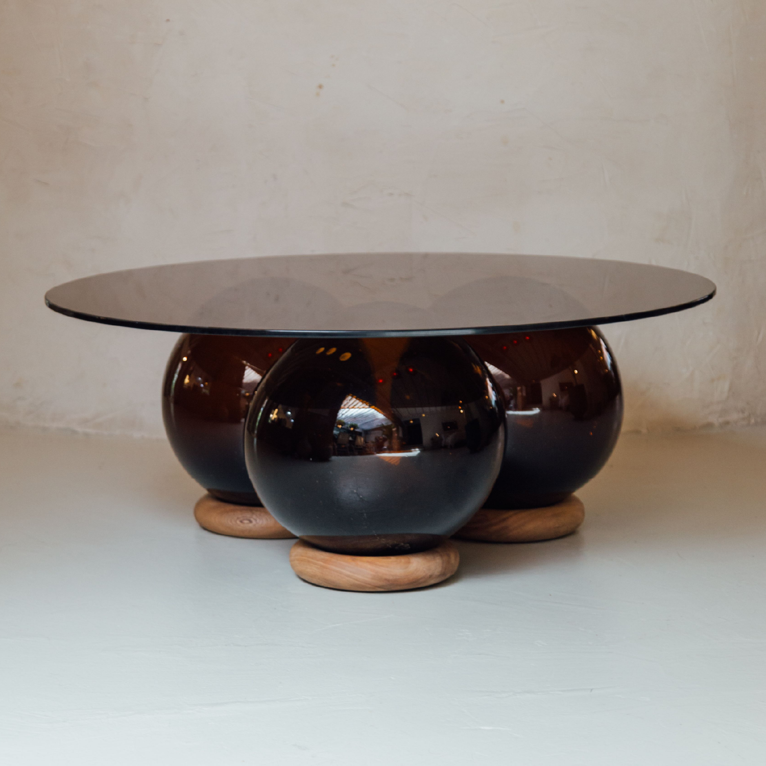 Mesa de centro Barú en Vidrio