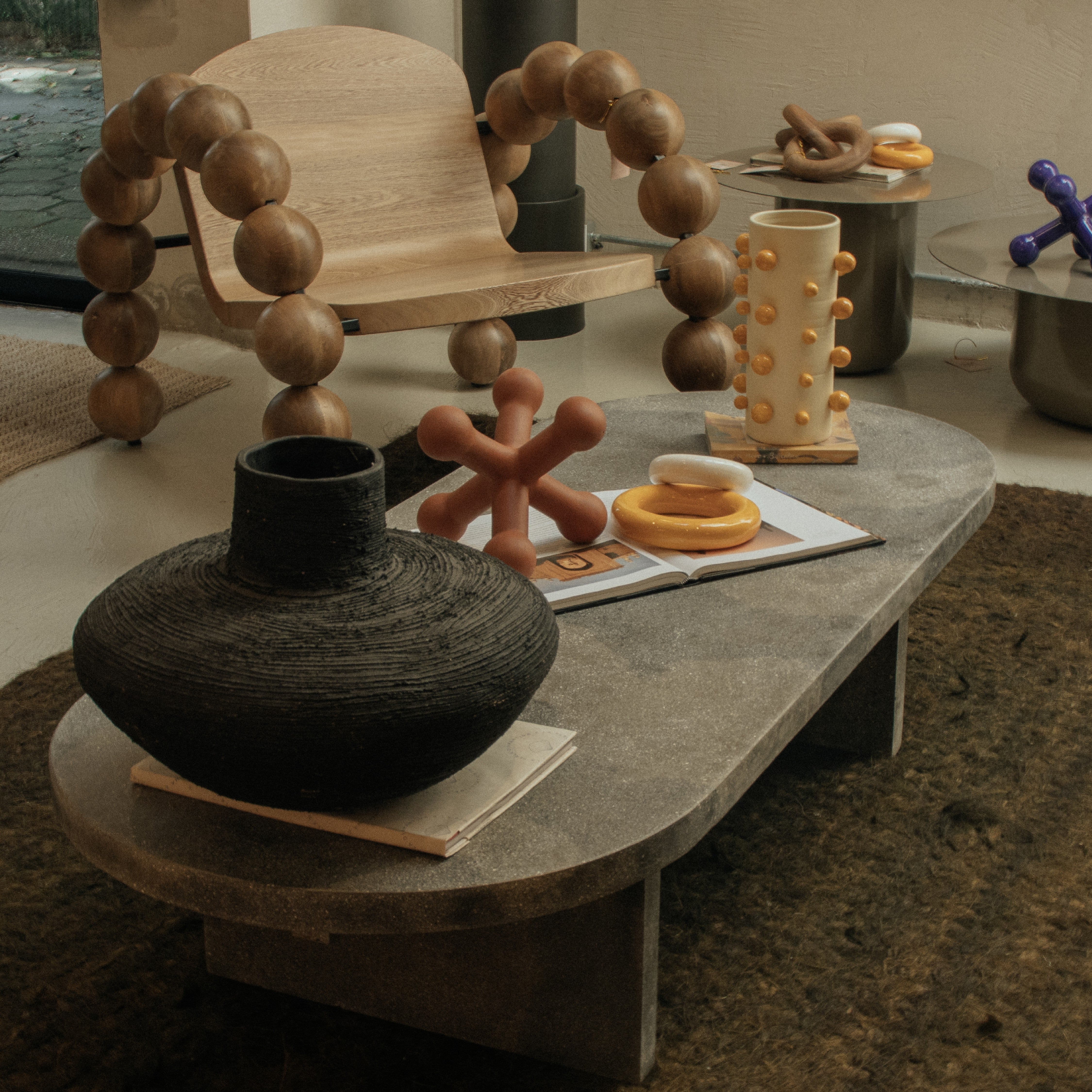 Mesa de centro Terrazo