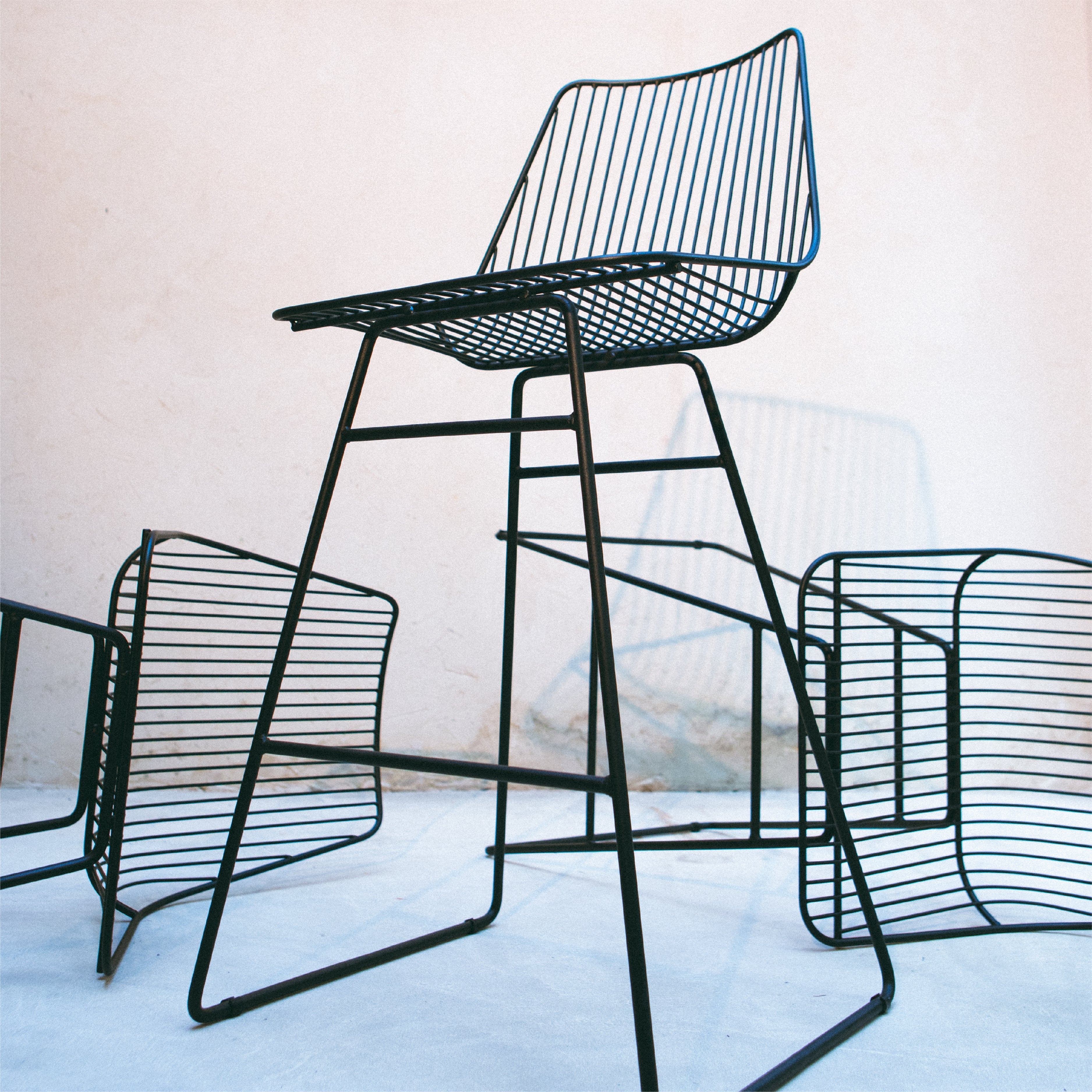 Silla de barra Dalia