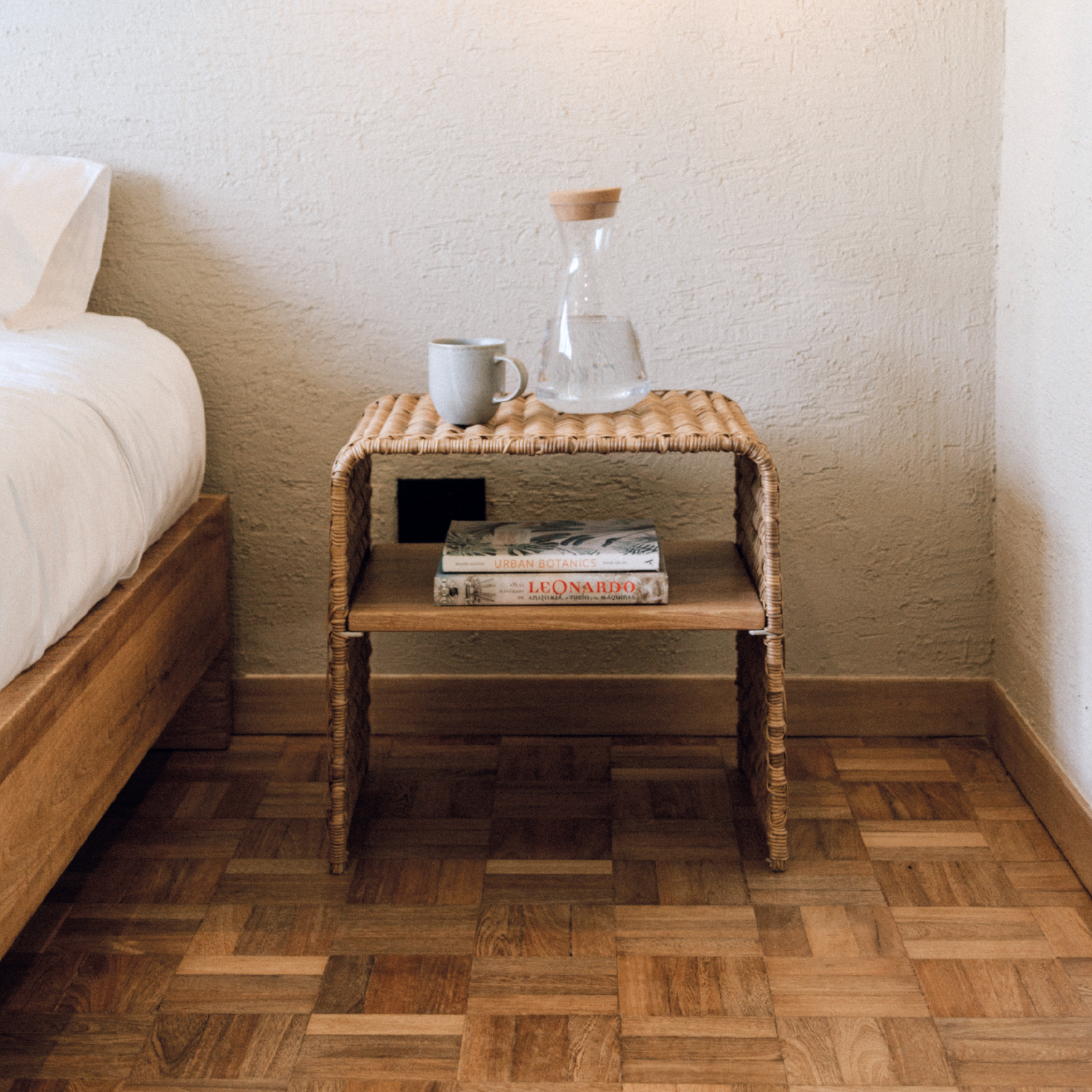 Mesa auxiliar Artica Tejida