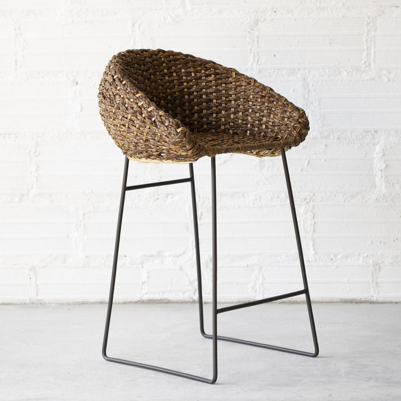 Silla Concha Tejida Barra