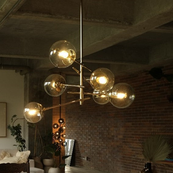 Lámpara de techo Andrómeda 6 Luces